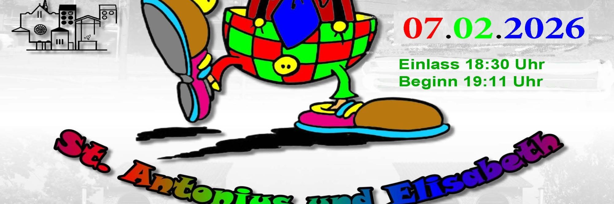 Plakat Pfarrkarneval 2026