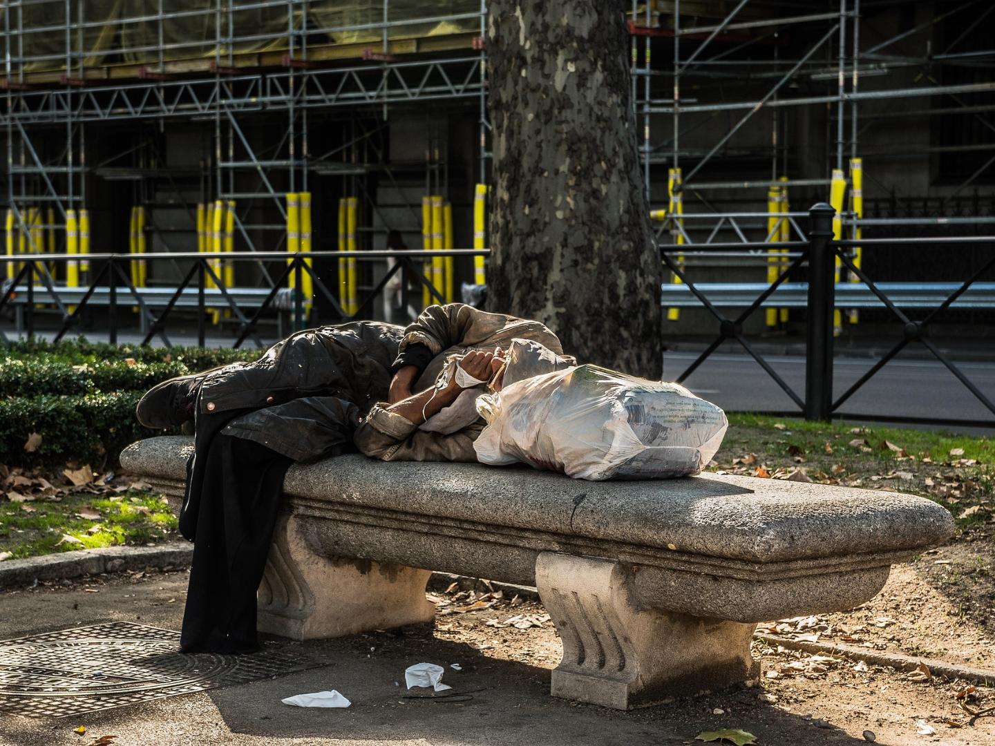 Obdachlos - Gute Nacht Bus