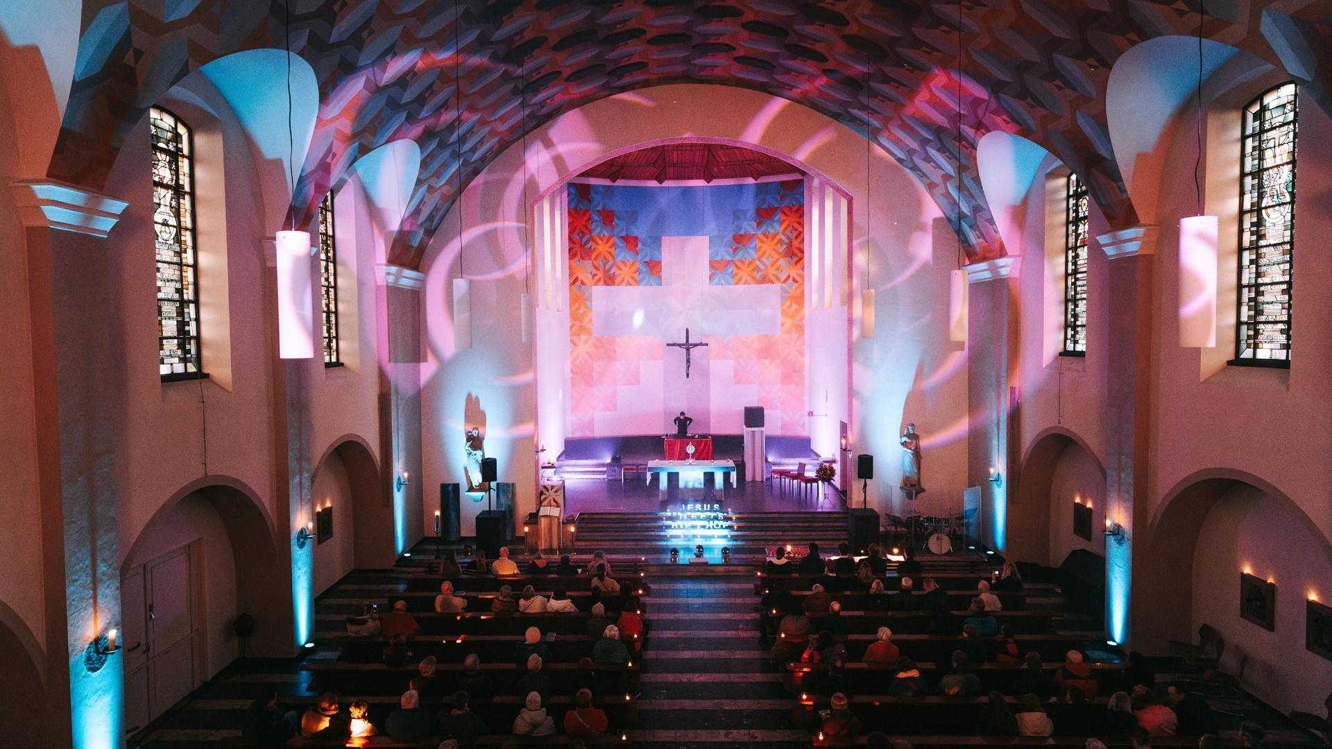 Blick von der Orgelempore