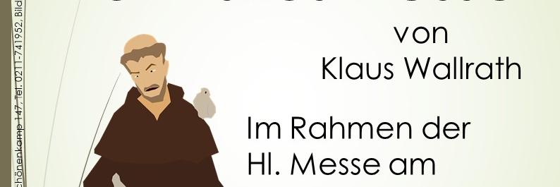 Vorankündigung Franziskusmesse