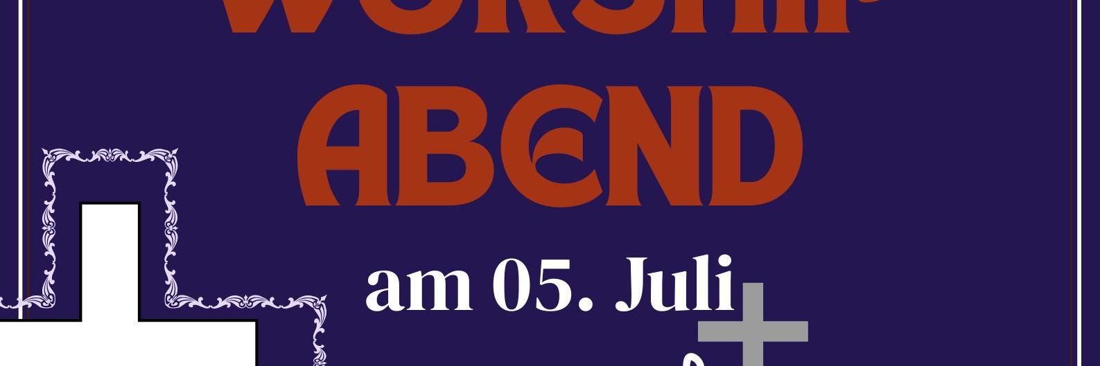 worship abend flyer